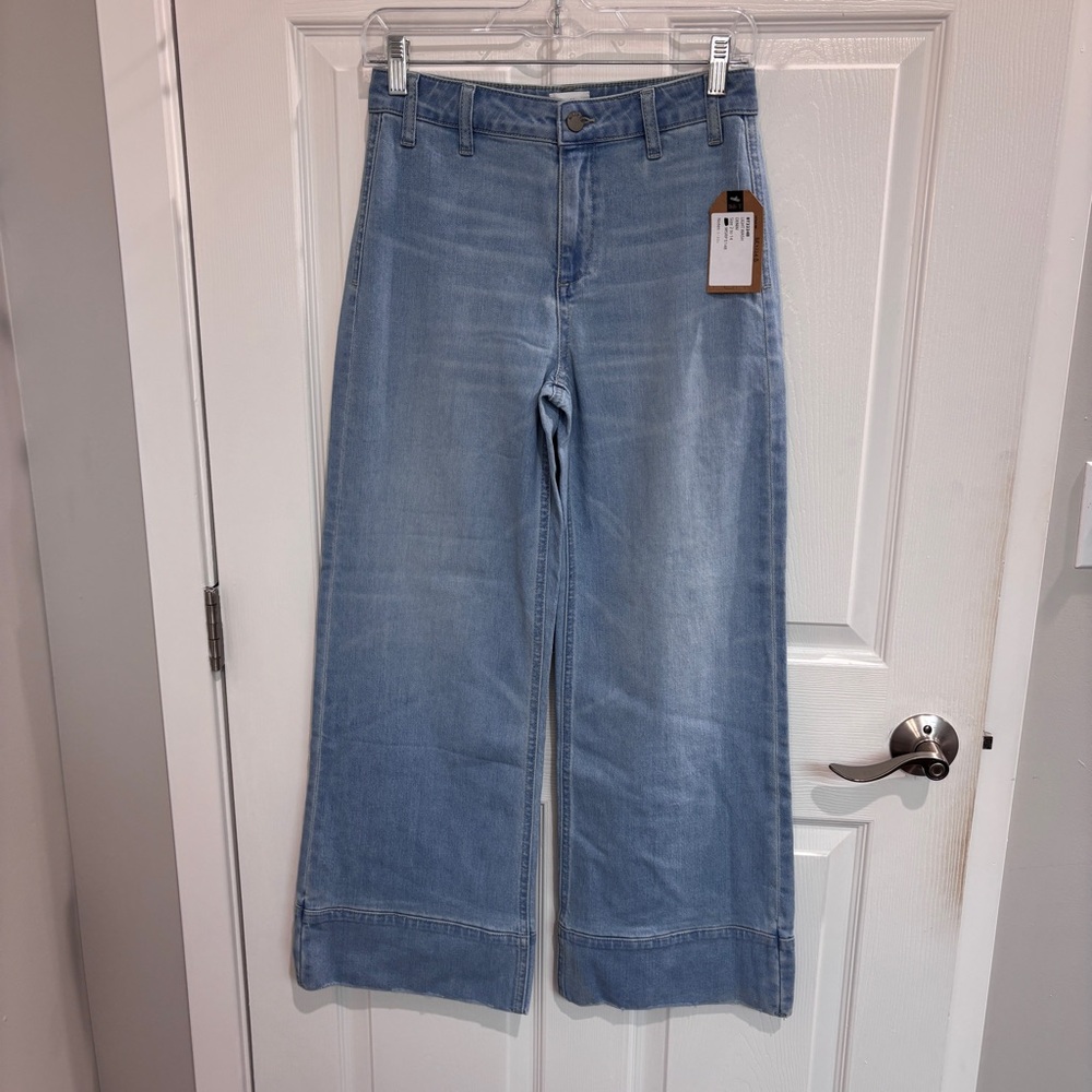 Wash Lab Wide Leg Jeans